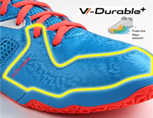 V-Durable+
The inner surface of the toe is equippe...
