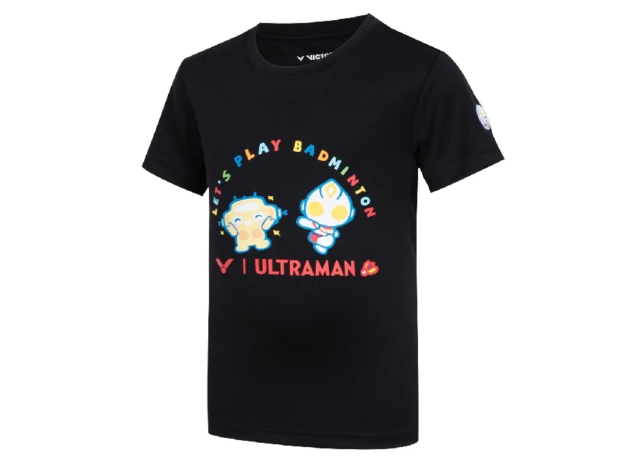 VICTOR｜ULTRAMAN Junior Knitted T-Shirt  T-504JRUTM C